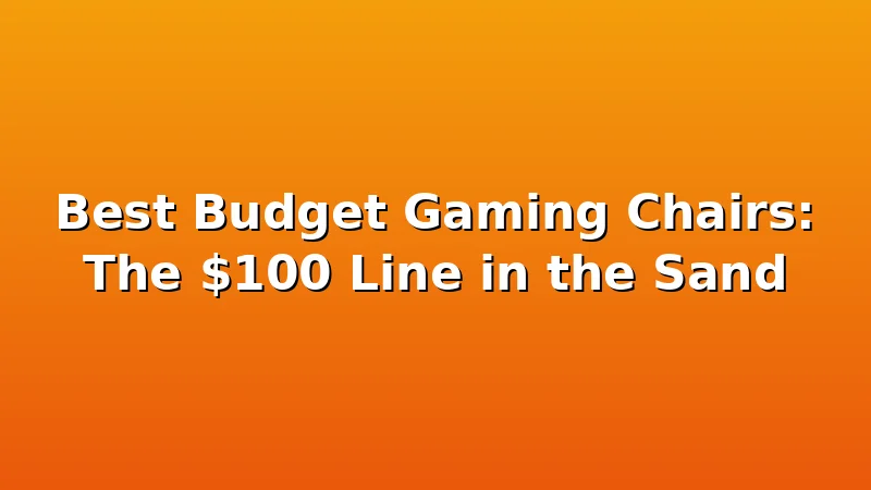 Best Budget Gaming Chairs: The $100 Line in the Sand - ThroneLoft review with measurements and honest opinion