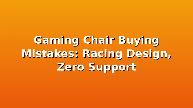 Gaming Chair Buying Mistakes: Racing Design, Zero Support - ThroneLoft review with measurements and honest opinion