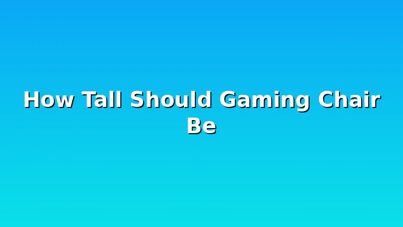 How Tall Should Gaming Chair Be - ThroneLoft review with measurements and honest opinion