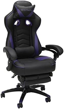 RESPAWN 110 Ergonomic Gaming Chair with Footrest Recliner - Racing Style High Back PC Computer Desk Office Chair - 360 Swivel, Adjustable Lumbar Support, Headrest Pillow, Padded Armrests - 2019 Camo