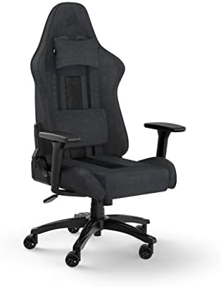 Corsair TC100 Relaxed Gaming Chair - Fabric - Racing-Inspired Design